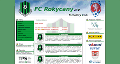 Desktop Screenshot of fcrokycany.cz